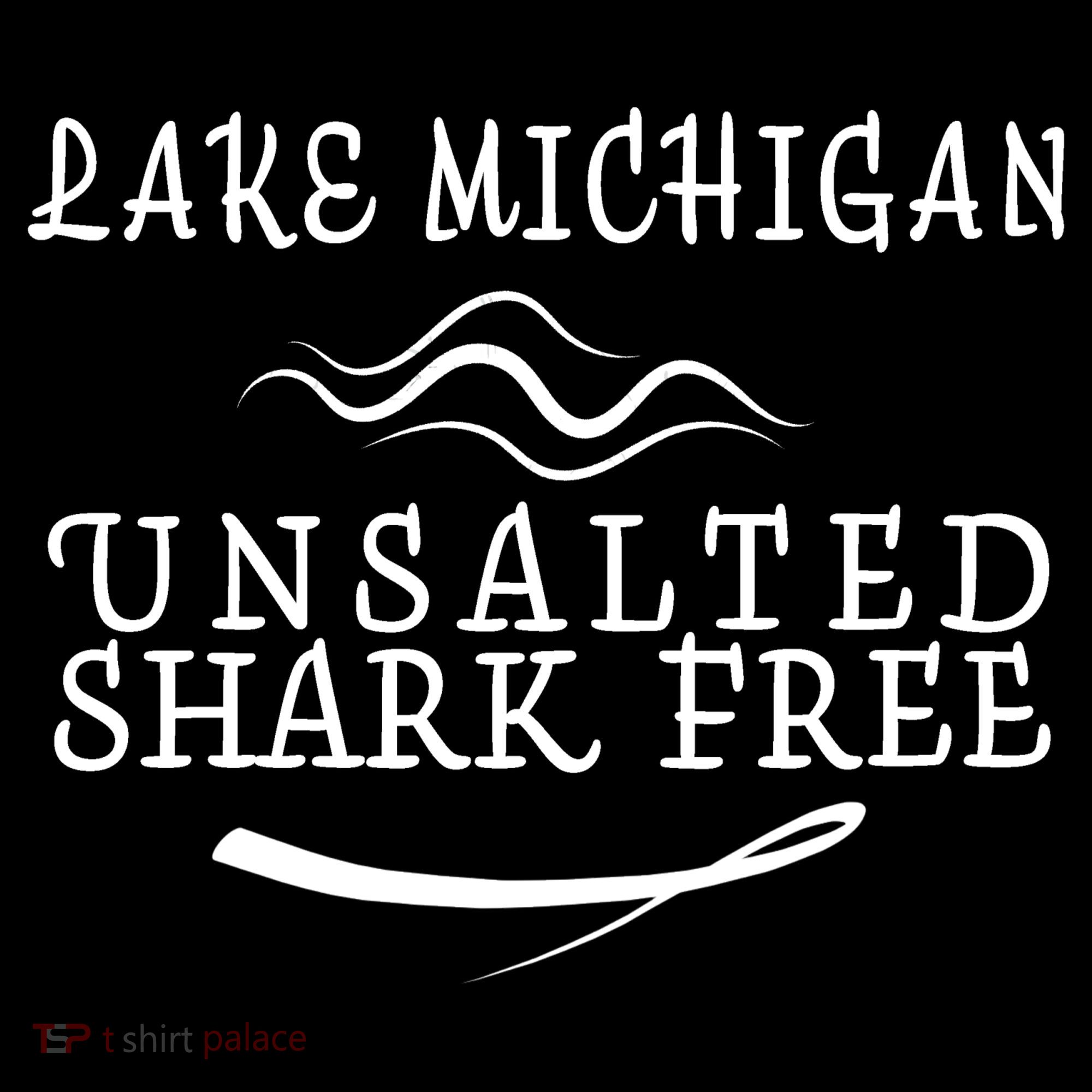 Lake Michigan Unsalted Shark Free Women's Hoodie
