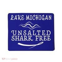 Lake Michigan Unsalted Shark Free Mousepad thumb 0