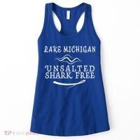 Lake Michigan Unsalted Shark Free Women's Tank Top thumb 0