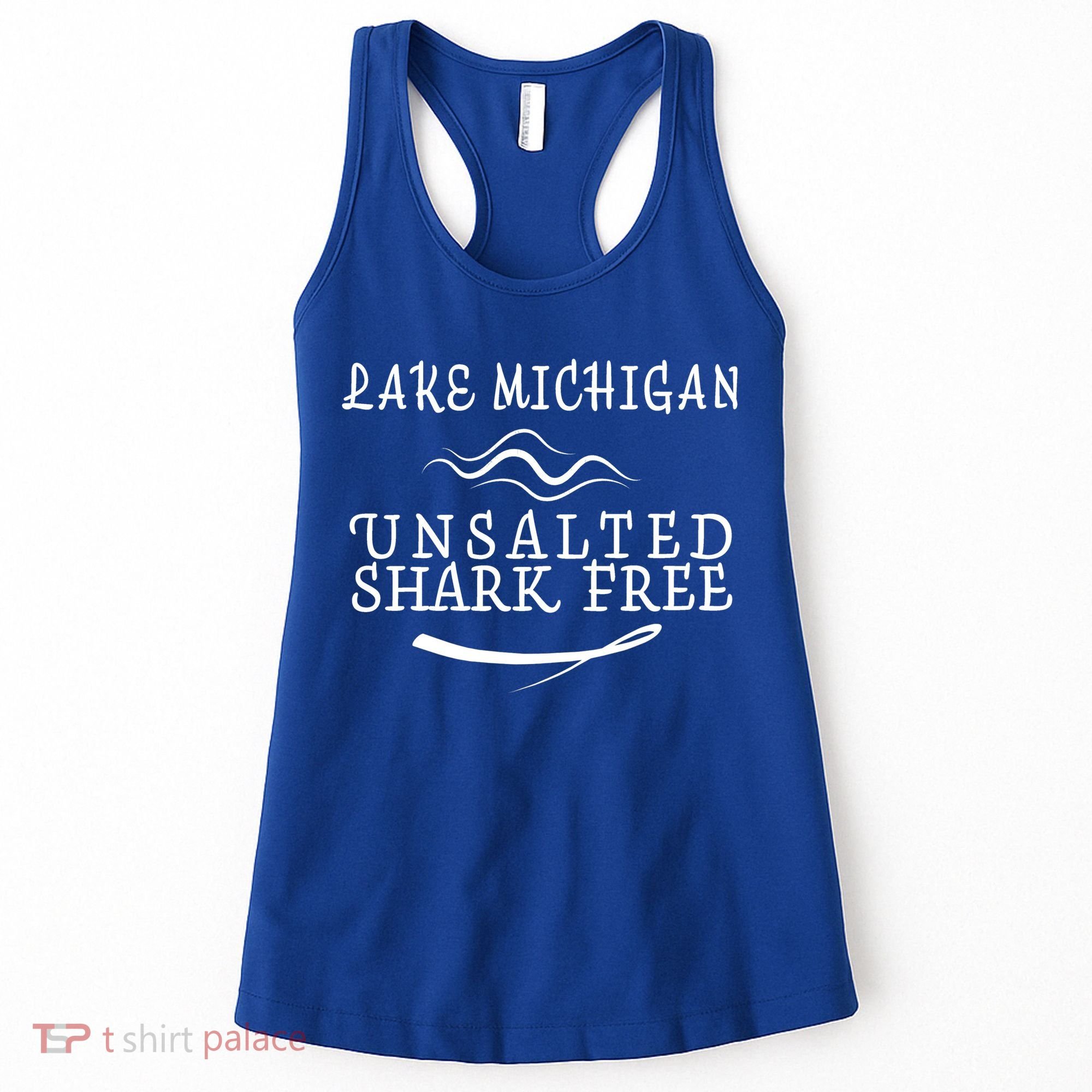 Lake Michigan Unsalted Shark Free Women's Tank Top