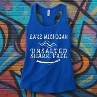 Lake Michigan Unsalted Shark Free Women's Tank Top thumb 3