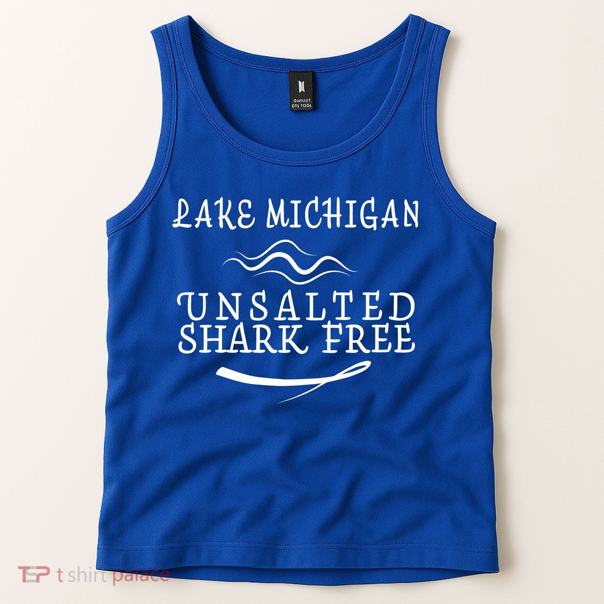 Lake Michigan Unsalted Shark Free Tank Top