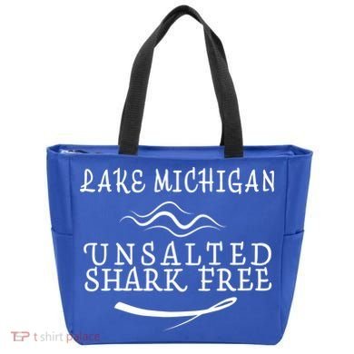 Lake Michigan Unsalted Shark Free Tote Bag