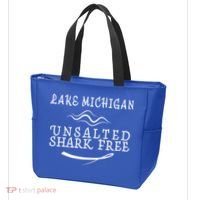 Lake Michigan Unsalted Shark Free Tote Bag thumb 3