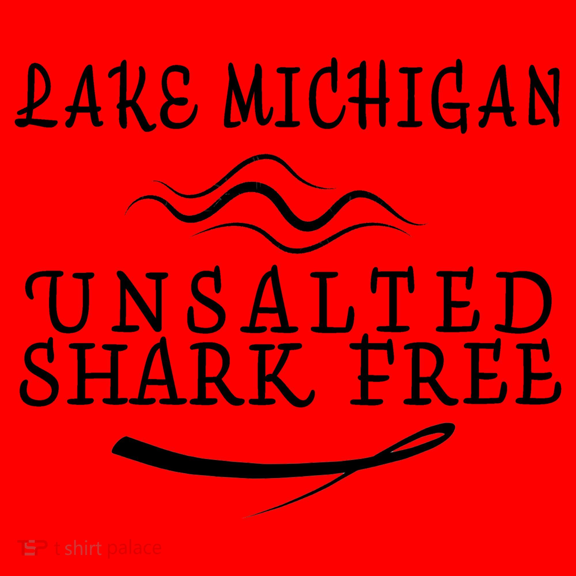 Lake Michigan Unsalted Shark Free Santa Hat