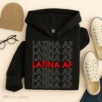 Latina Af Hoodie thumb 4