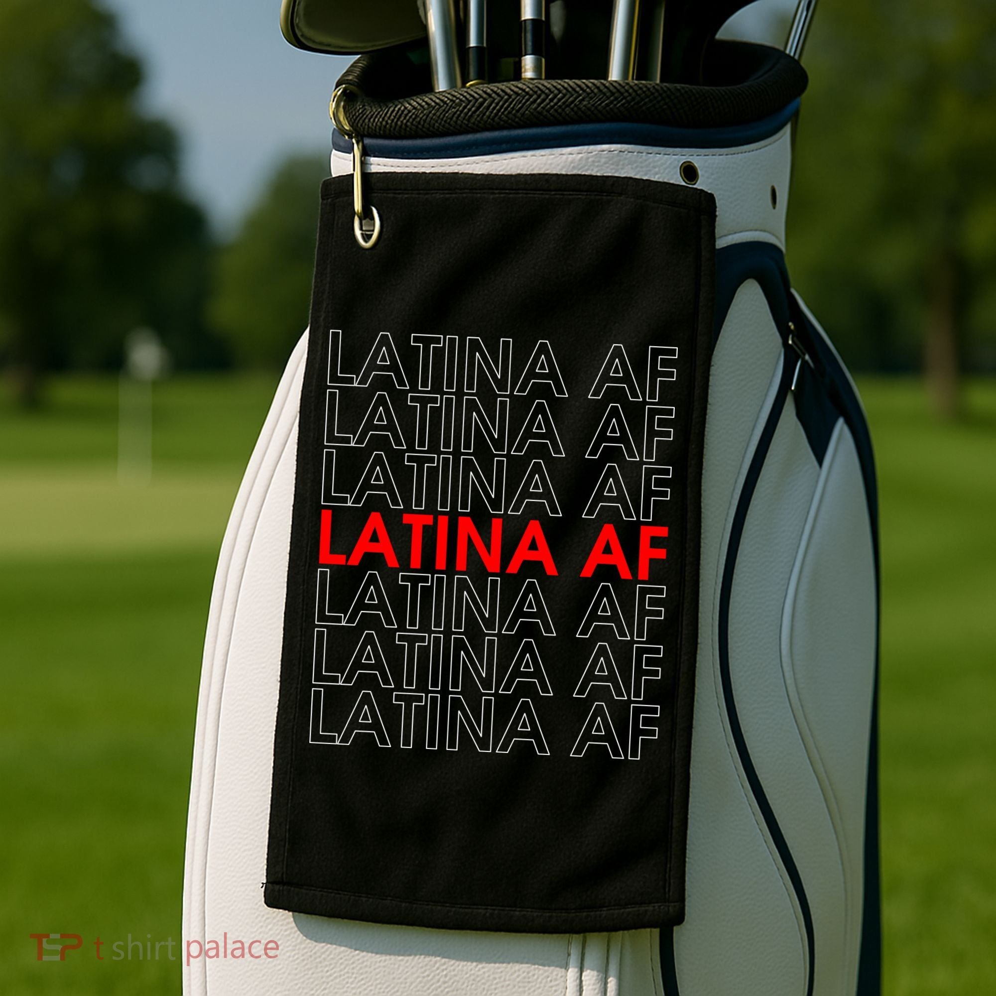 Latina Af Golf Towel