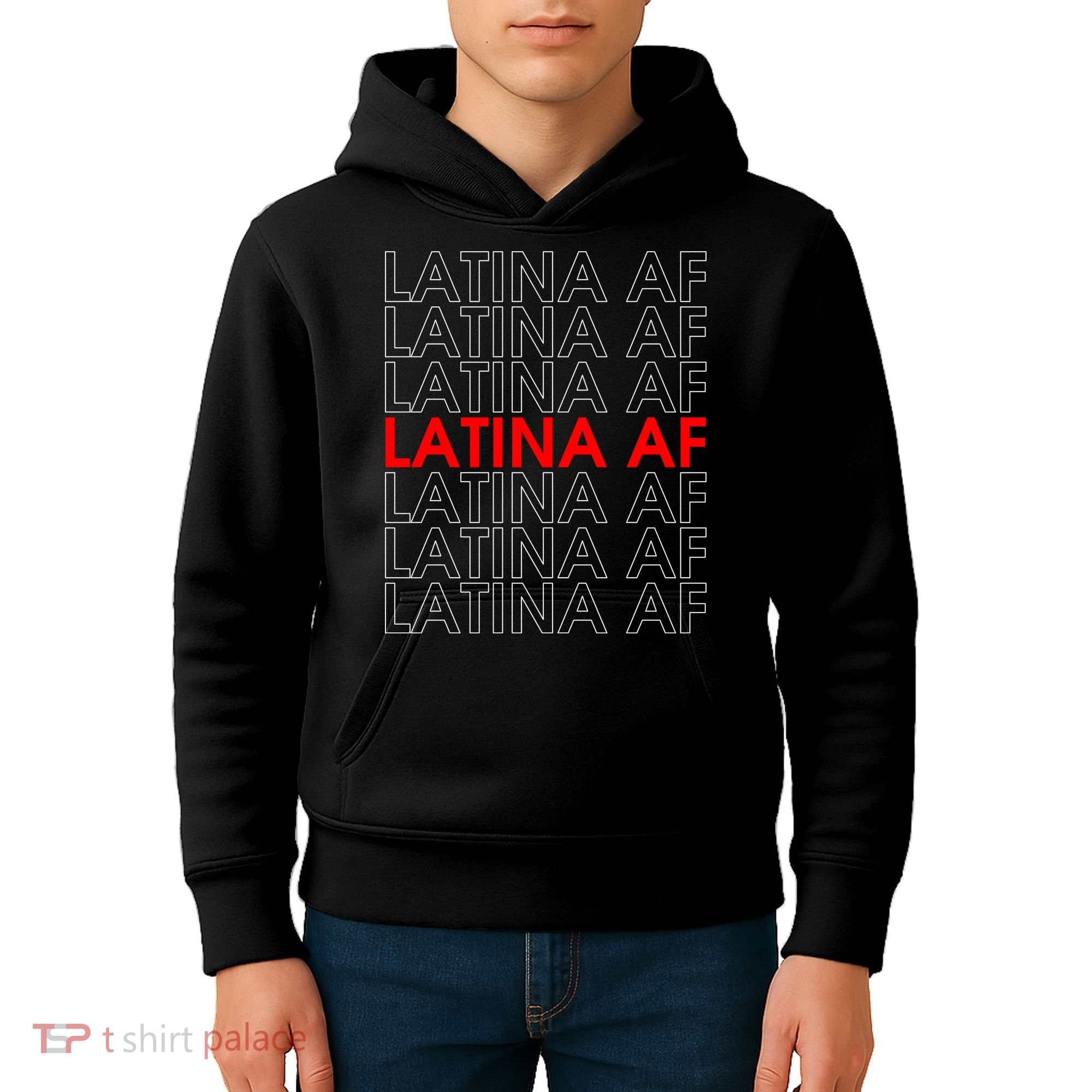 Latina Af Kids Hoodie
