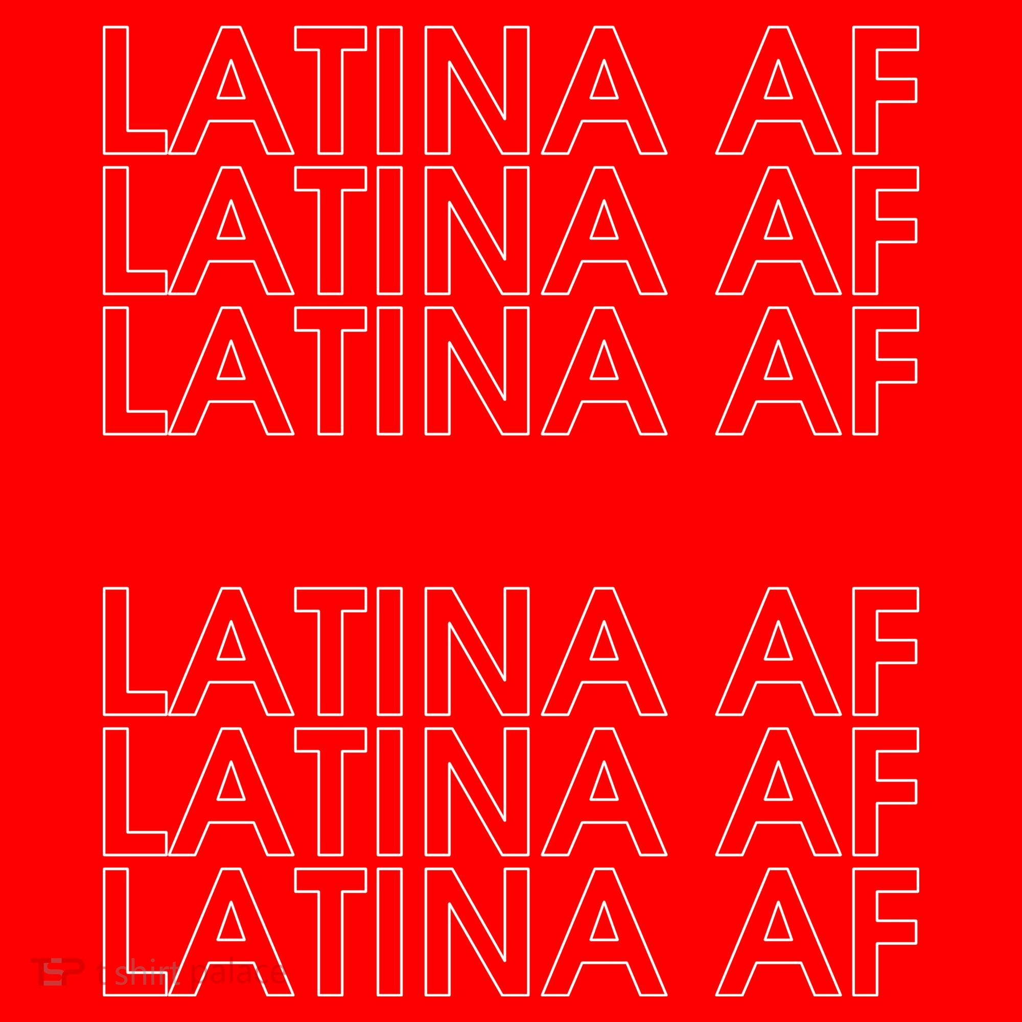 Latina Af Santa Hat