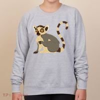 Lemur Animal Women's Sweatshirt thumb 0