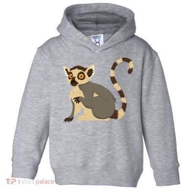 Lemur Animal Toddler Hoodie