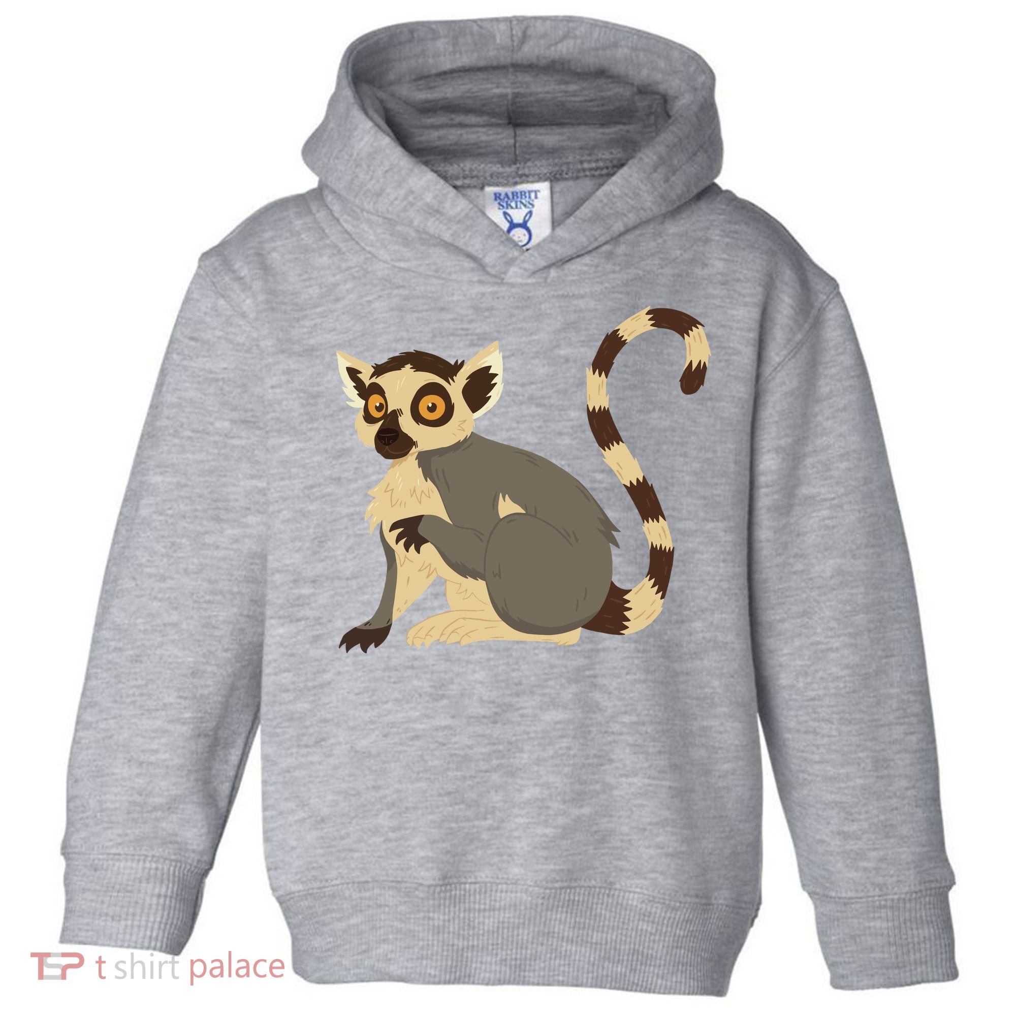Lemur Animal Toddler Hoodie