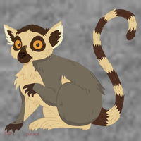 Lemur Animal Toddler Hoodie thumb 2