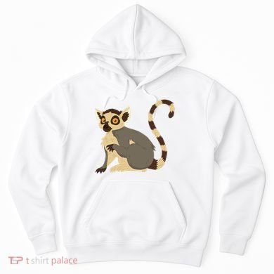 Lemur Animal Hoodie