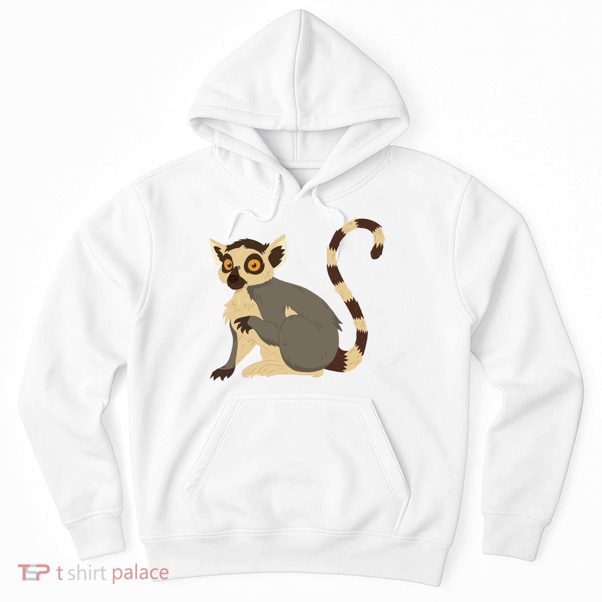 Lemur Animal Hoodie