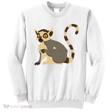 Lemur Animal Sweatshirt