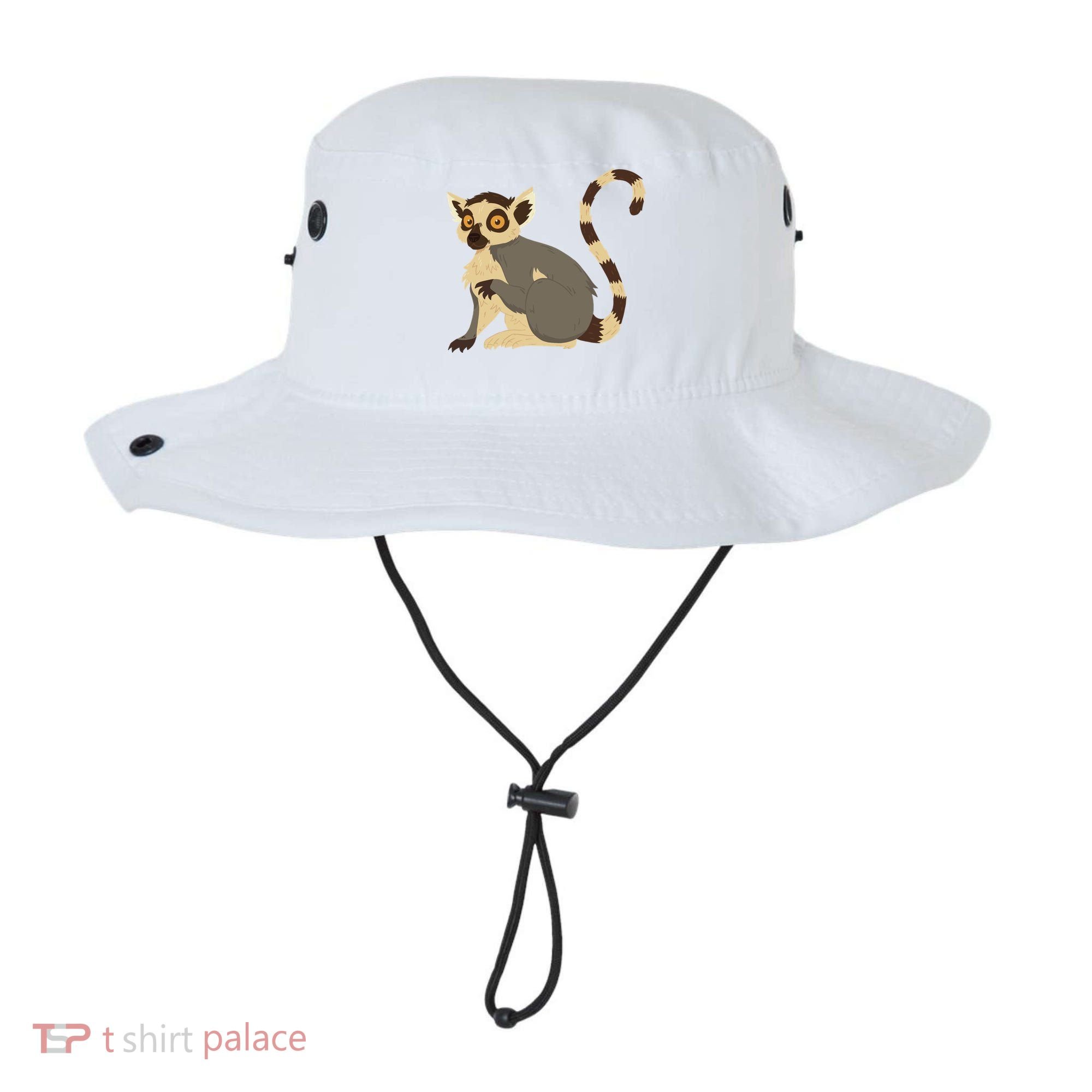 Lemur Animal Bucket Hat