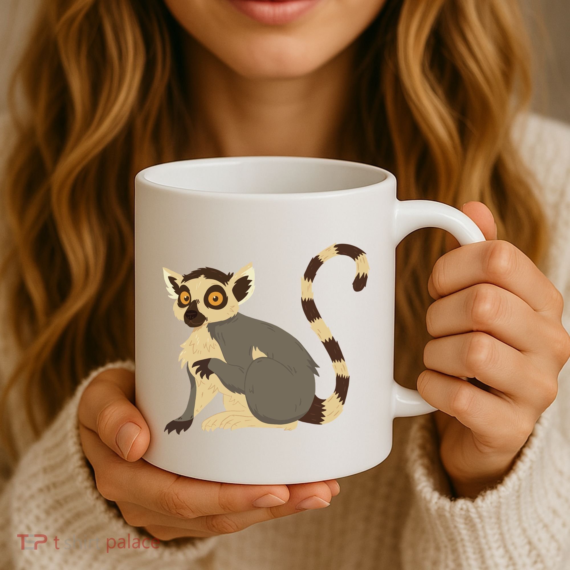 Lemur Animal Coffee Mug