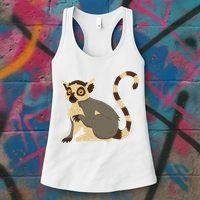 Lemur Animal Women's Tank Top thumb 3