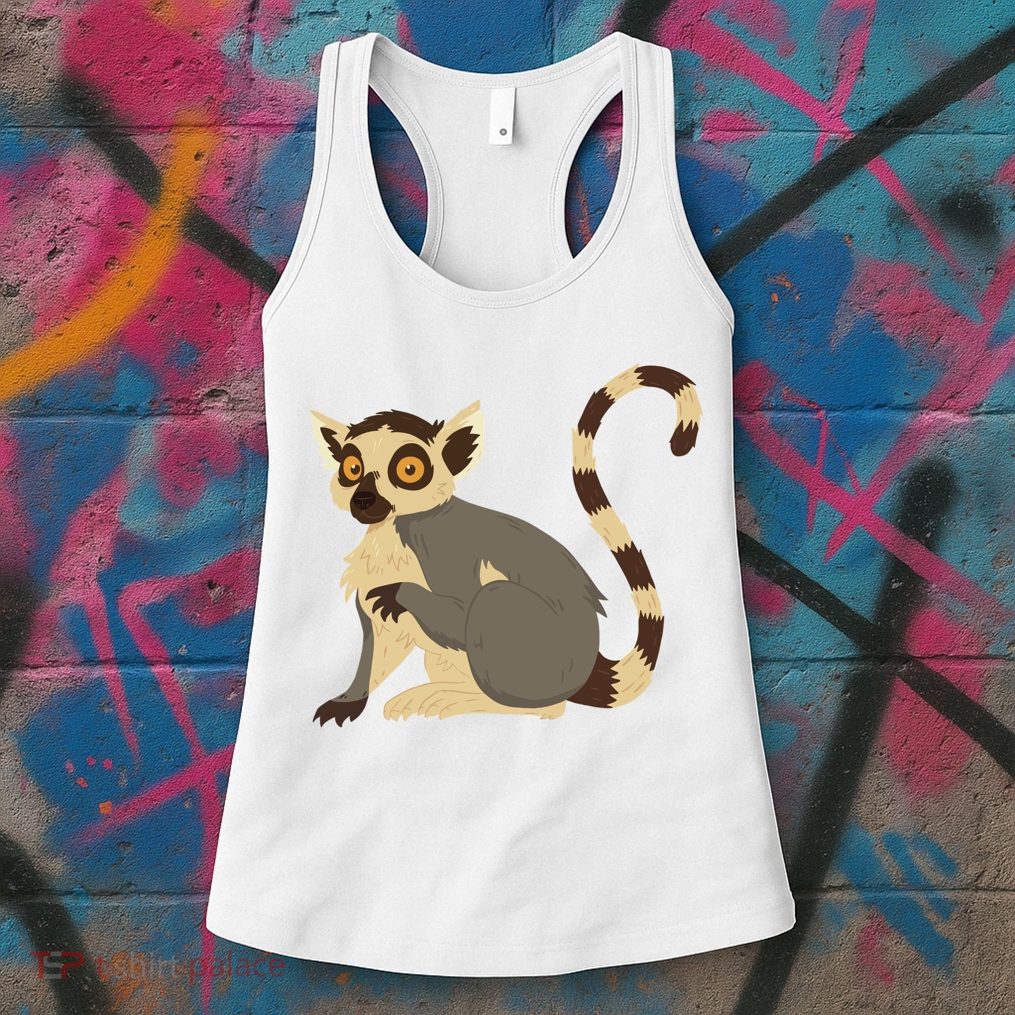 Lemur Animal Women's Tank Top