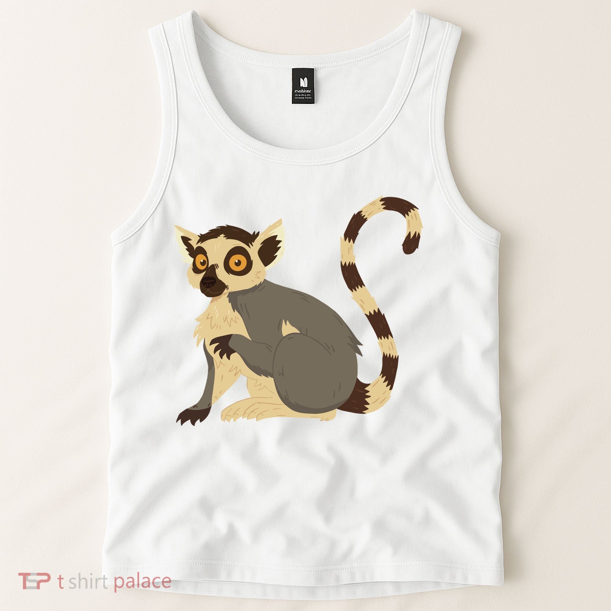 Lemur Animal Tank Top