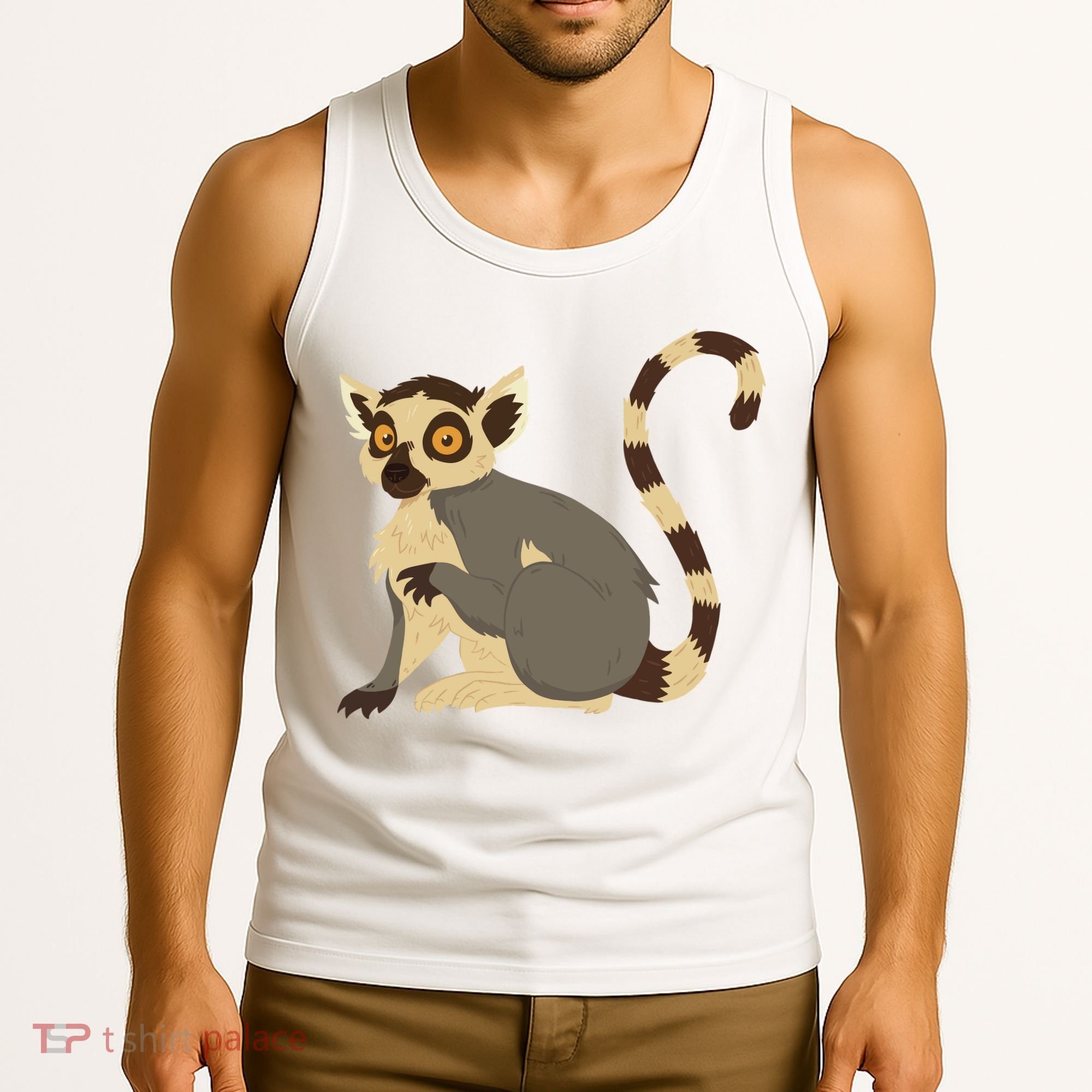 Lemur Animal Tank Top