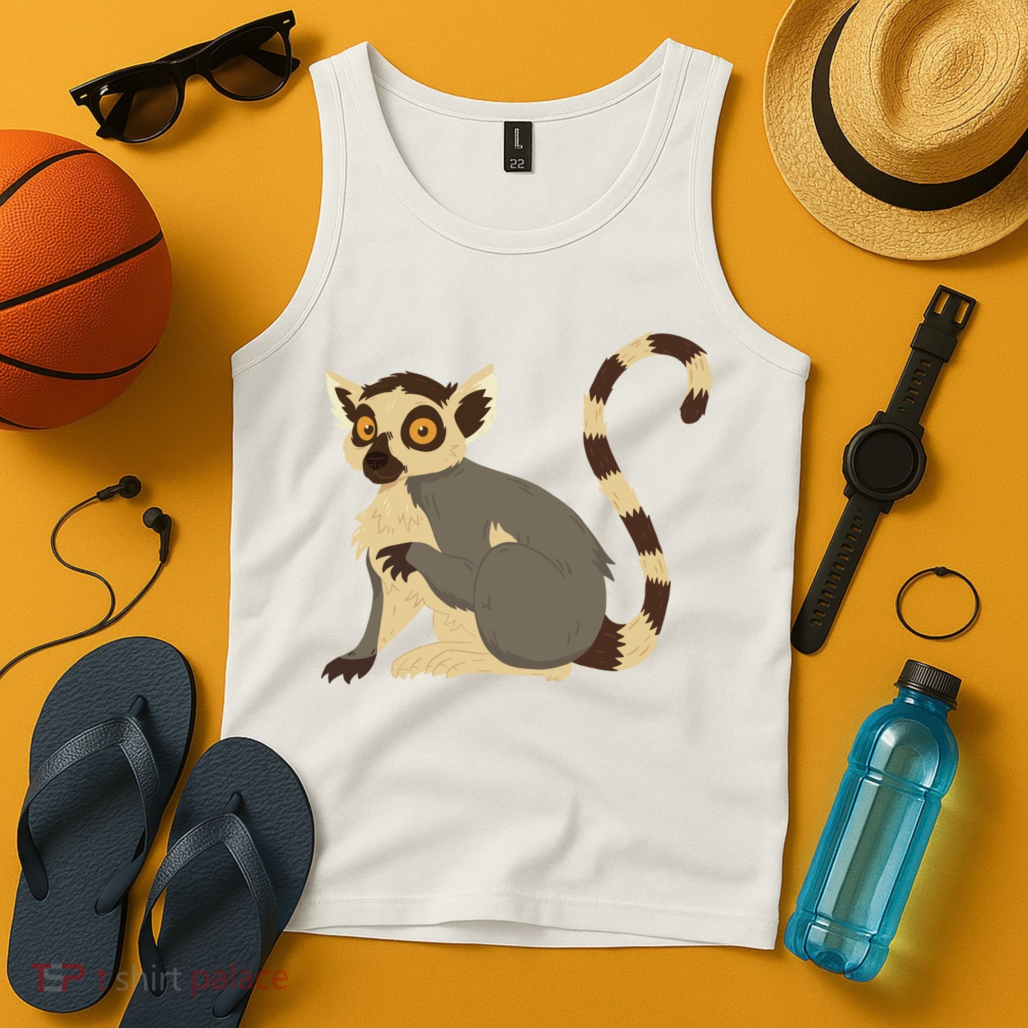Lemur Animal Tank Top