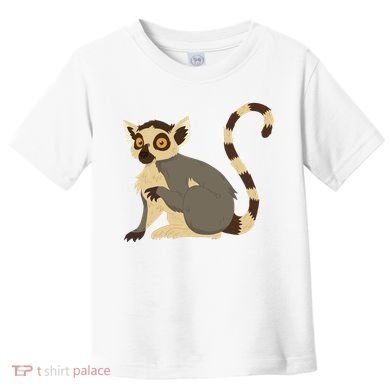 Lemur Animal Toddler T-Shirt
