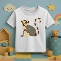 Lemur Animal Toddler T-Shirt thumb 3