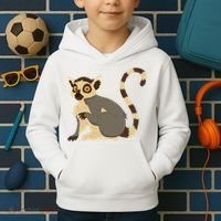 Lemur Animal Kids Hoodie thumb 2