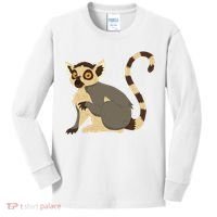 Lemur Animal Kids Long Sleeve Shirt thumb 0