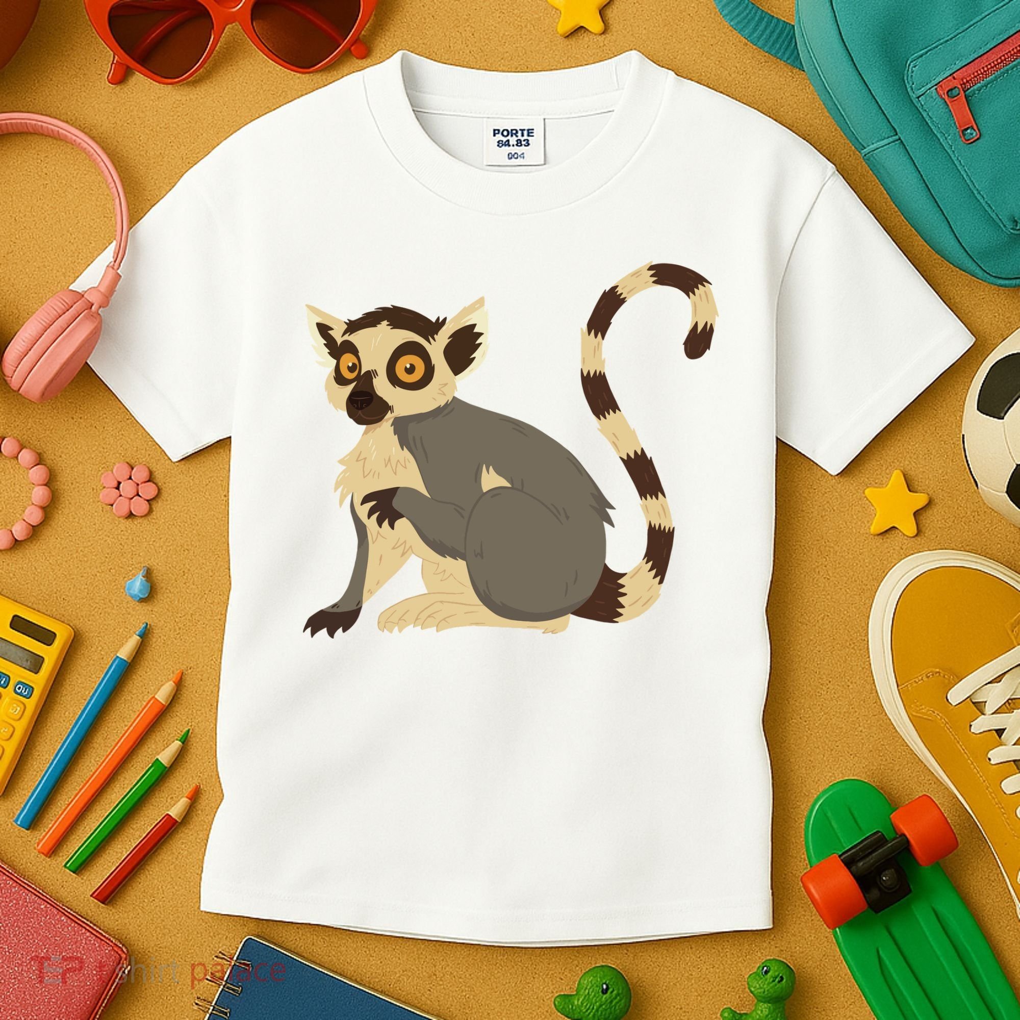 Lemur Animal Kids T-Shirt