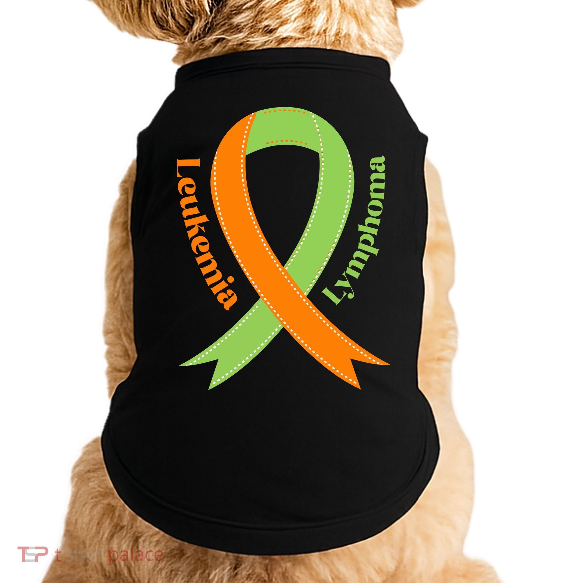 Leukemia And Lymphoma Awareness Doggie Tank