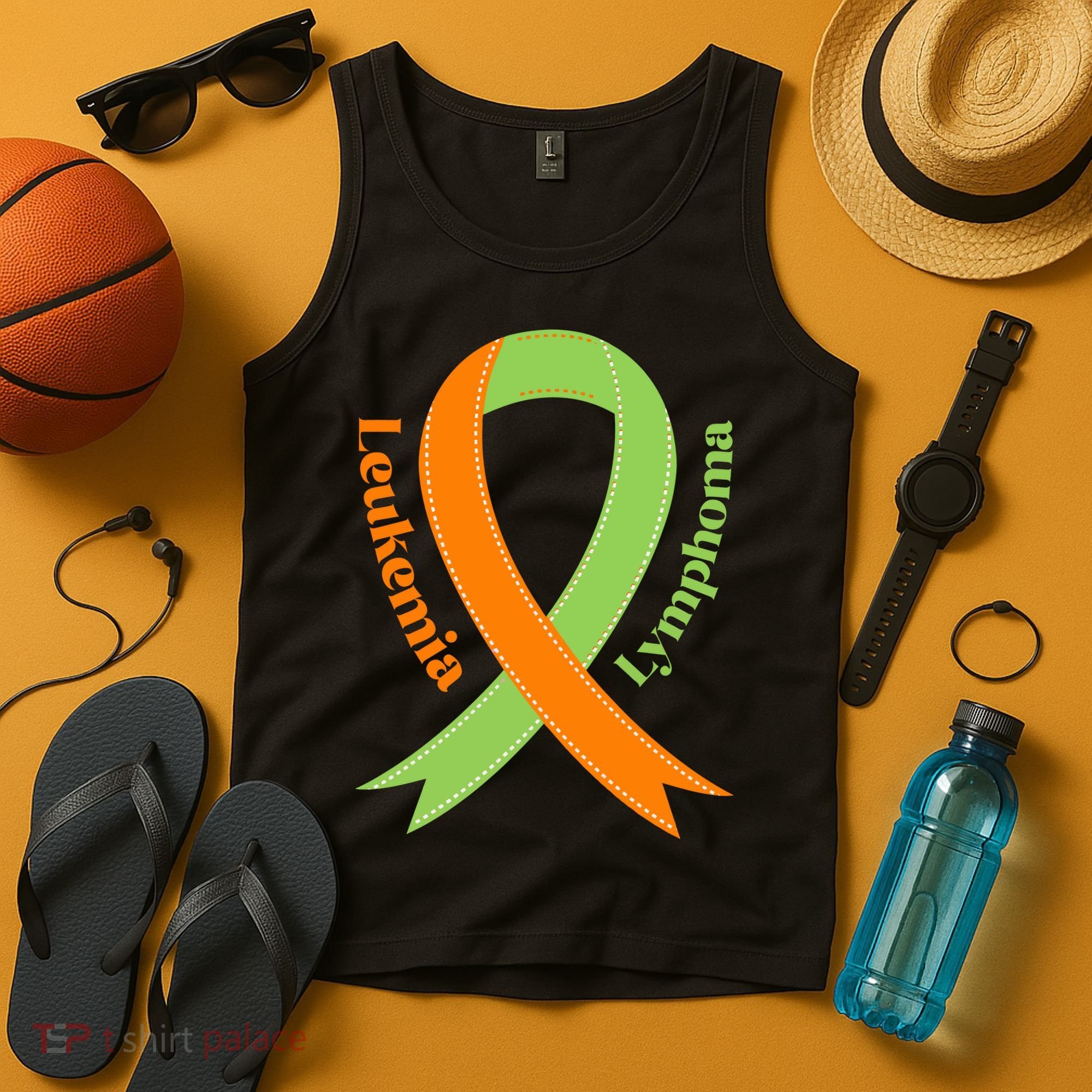 Leukemia And Lymphoma Awareness Tank Top