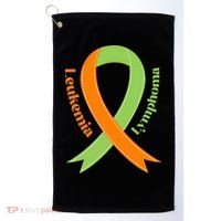 Leukemia And Lymphoma Awareness Golf Towel thumb 0