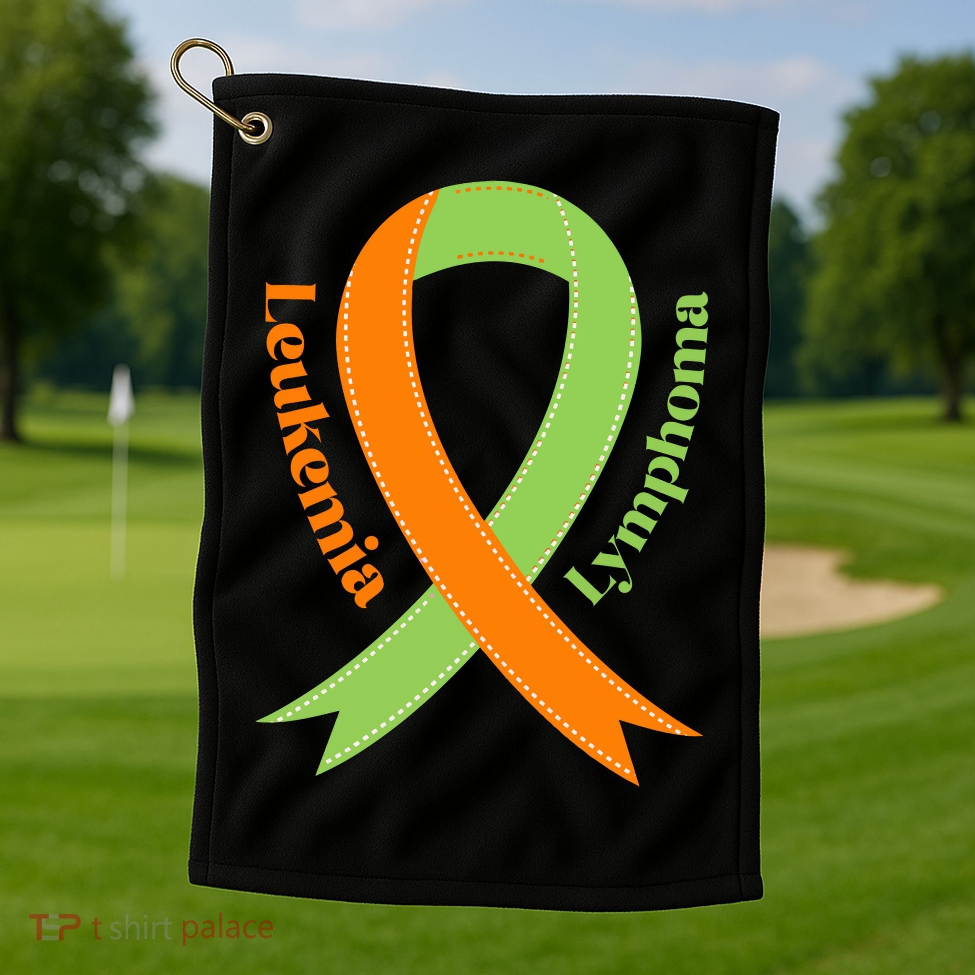 Leukemia And Lymphoma Awareness Golf Towel