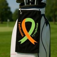 Leukemia And Lymphoma Awareness Golf Towel thumb 2