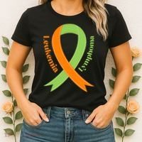 Leukemia And Lymphoma Awareness Women's T-Shirt thumb 2