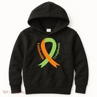 Leukemia And Lymphoma Awareness Kids Hoodie thumb 0