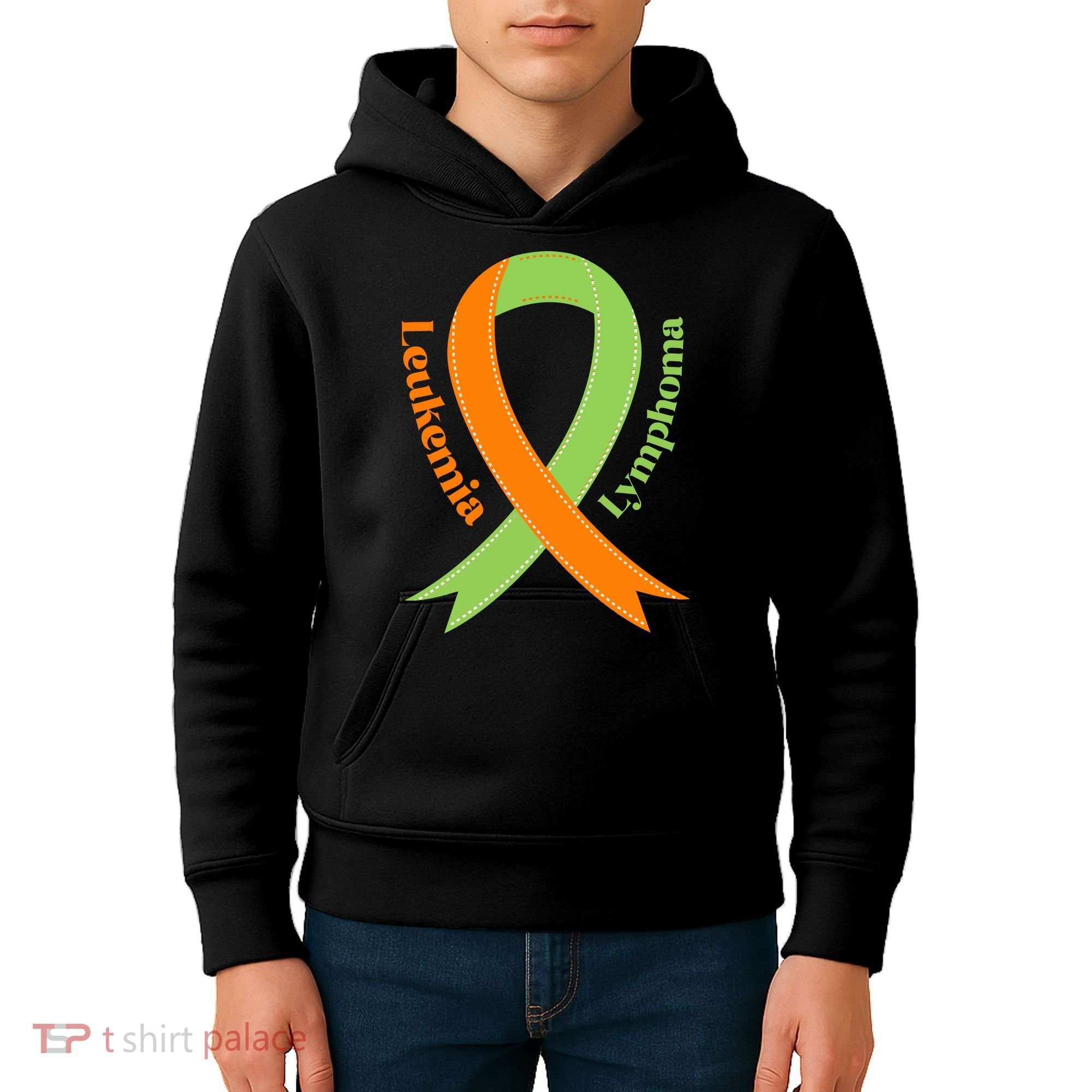 Leukemia And Lymphoma Awareness Kids Hoodie