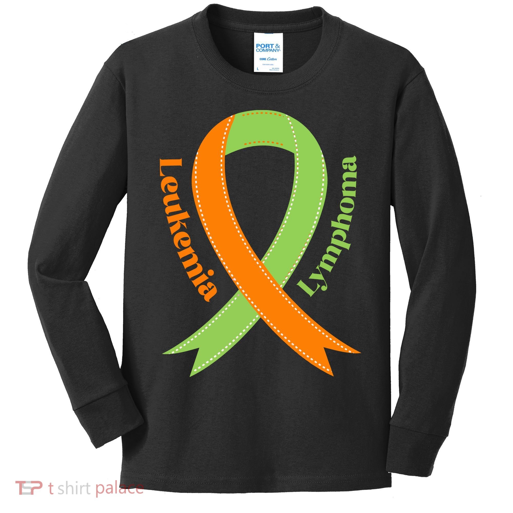 Leukemia And Lymphoma Awareness Kids Long Sleeve Shirt