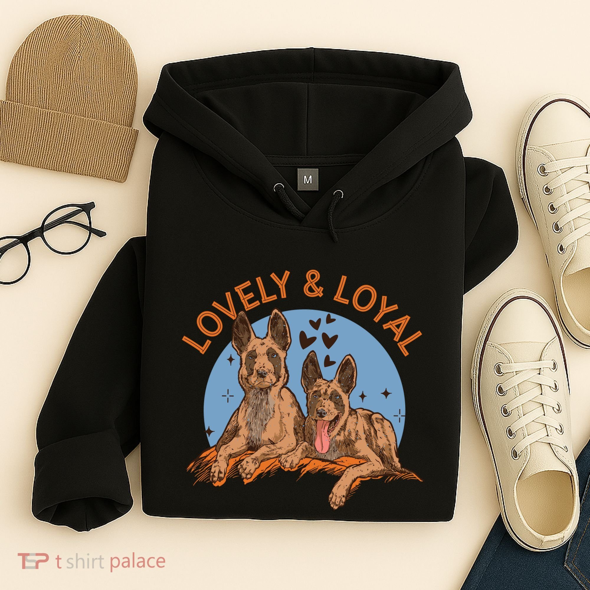 Lovely And Loyal Dog Hoodie