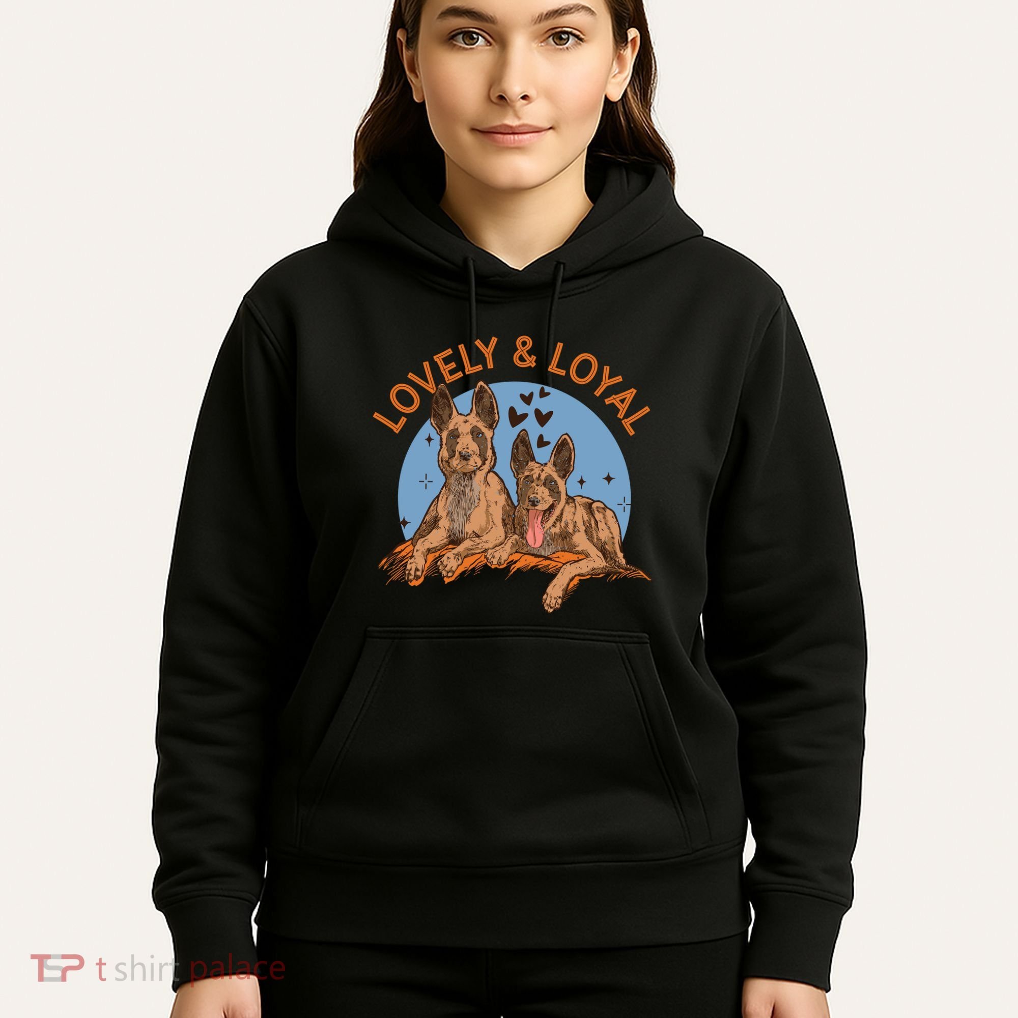 Lovely And Loyal Dog Hoodie