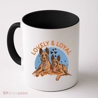 Lovely And Loyal Dog Coffee Mug thumb 0