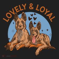 Lovely And Loyal Dog Tumbler thumb 3