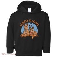 Lovely And Loyal Dog Toddler Hoodie thumb 0
