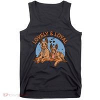 Lovely And Loyal Dog Tank Top thumb 0