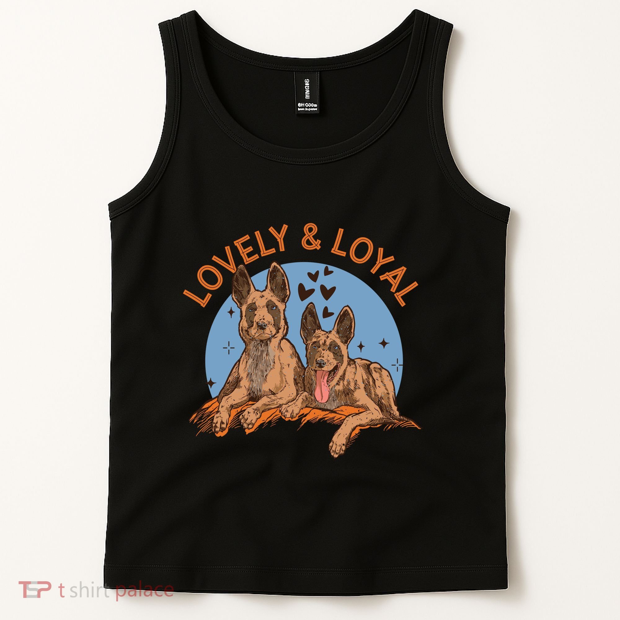 Lovely And Loyal Dog Tank Top