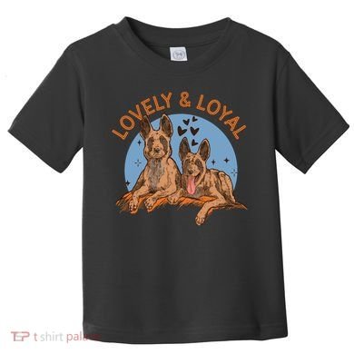 Lovely And Loyal Dog Toddler T-Shirt