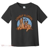 Lovely And Loyal Dog Toddler T-Shirt thumb 0
